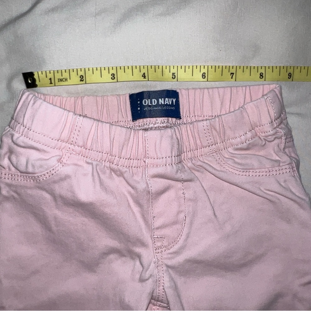 Old Navy Light Pink Kids‎ Jeggings 4T - Picture 9 of 11